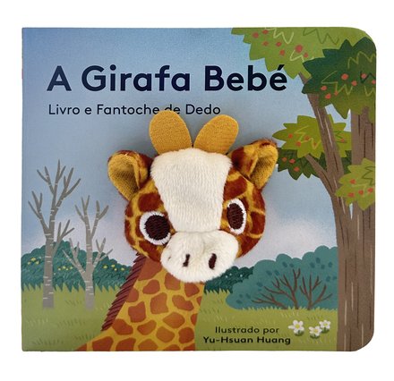 A Girafa Bebé: Livro e Fantoche de Dedo
