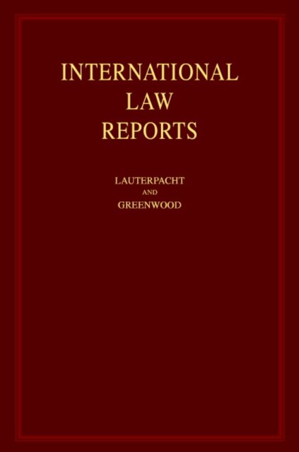 International Law Reports