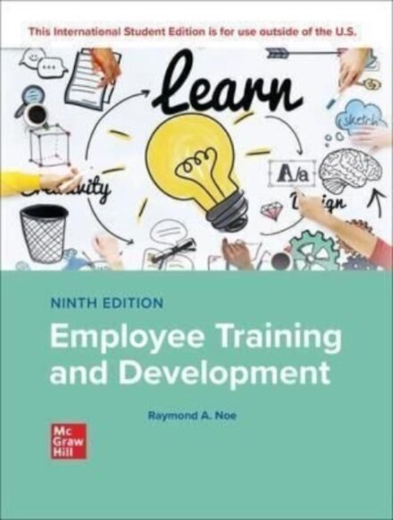 Employee Training & Development 9th Edition
