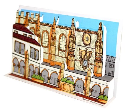 Postal Convento de Cristo - Tomar