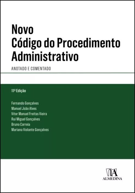 Novo Código Do Procedimento Administrativo - 11ª Edição