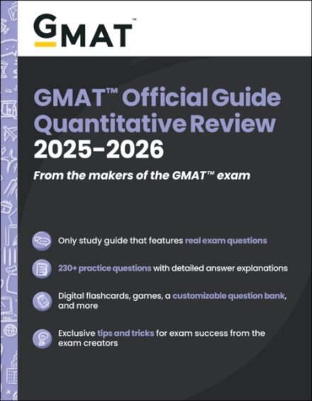 GMAT Official Guide Quantitative Review 2025-2026