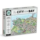 The City By the Bay 1000 Piece Maze Puzzle