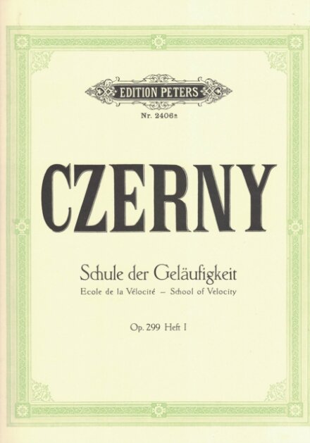 School of Velocity Op. 299 for Piano