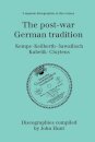 The Post-war German Tradition: 5 Discographies Rudolf Kempe, Joseph Keilberth, Wolfgang Sawallisch, Rafael Kubelik, Andre Cluyten