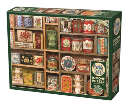 Vintage Tins 1000 Piece Puzzle