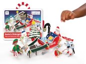 Santa’s Midnight Sleigh Ride Playset
