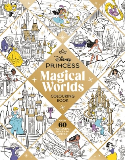 Disney Princess Magical Worlds Colouring Book