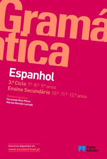 Gramática de Espanhol - 3.º ciclo e Ensino Secundário