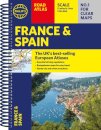 Philip's France and Spain Road Atlas