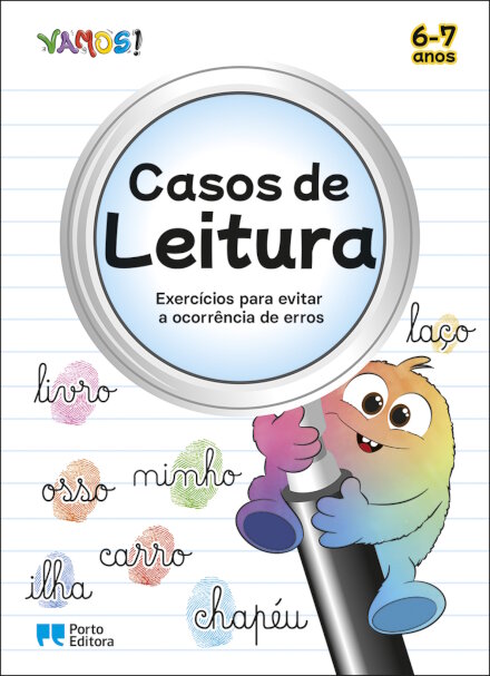 VAMOS! - Casos de Leitura - 6-7 anos -  Exercícios para evitar a ocorrência de erros
