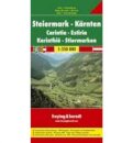 Styria - Carinthia Road Map 1:250 000