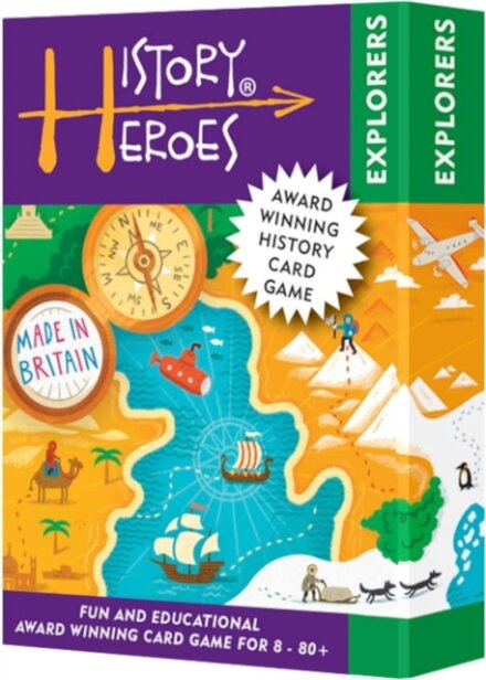 History Heroes Explorers card game