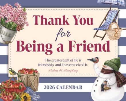 Thank You For Being A Friend Box Calenda