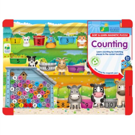 Sort & Learn Magnetic Puzzles - Counting