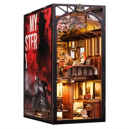 Train Mystery Case Book Nook