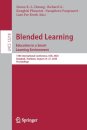 Blended Learning. Education in a Smart Learning Environment