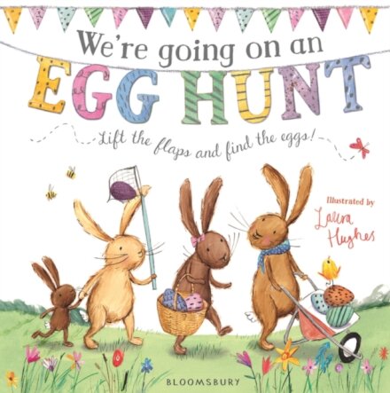 We're Going on an Egg Hunt : Board Book