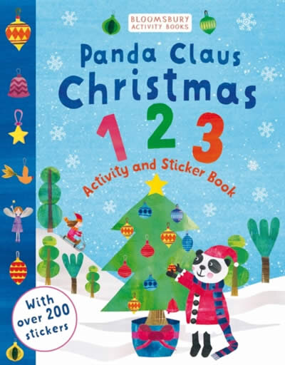Panda Claus And The Christmas 123 Sticker Activity
