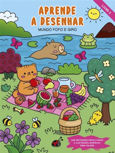 Aprende a desenhar - Mundo fofo e giro - Livro 2
