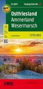 Ostfriesland, Ammerland, Wesermarsch, adventure guide 1:170,000