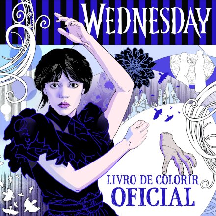 Wednesday: Livro de Colorir Oficial