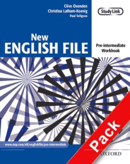 New English File Pre-Intermediate: Workbook and MultiROM pack