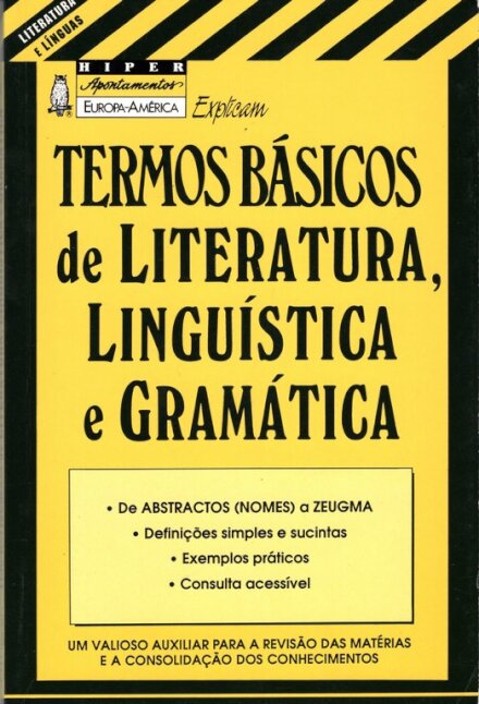 Termos Basicos De Literatura,Lingui
