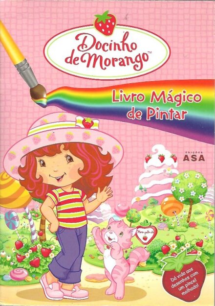 Docinho de Morango - Livro Mágico de Pintar