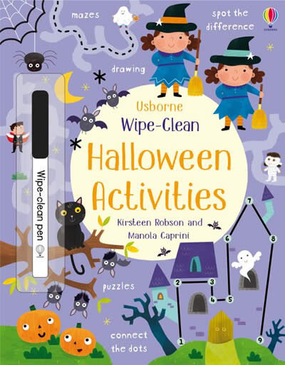 Wipe-Clean Halloween Activities
