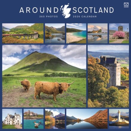 Around Scotland Square Wall Calendar 202
