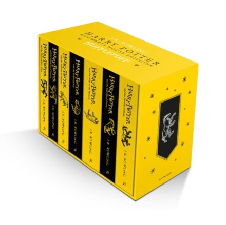 Harry Potter Hufflepuff House Edition Paperback Box