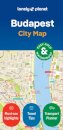 Lonely Planet Budapest City Map