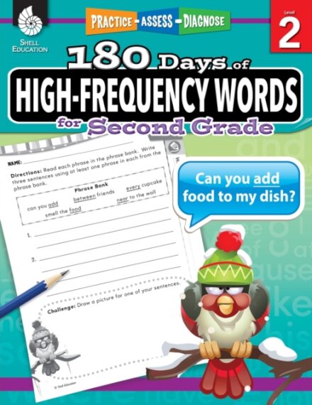 180 Days™: High-Frequency Words for Second Grade