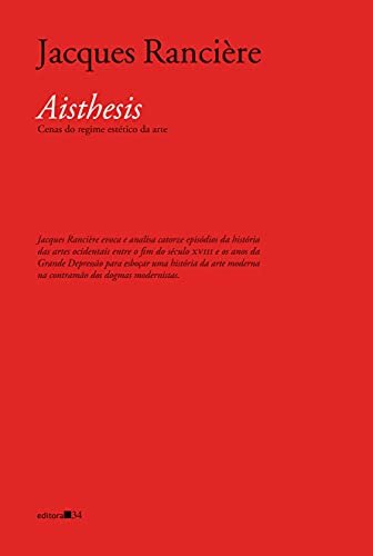 Aisthesis: Cenas Do Regime Estético Da Arte
