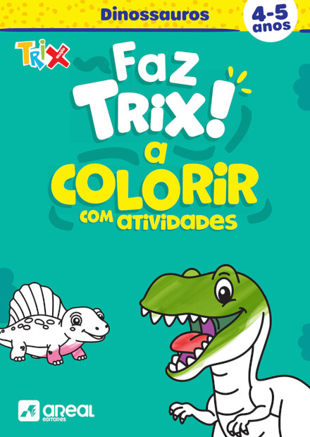 Faz Trix a colorir dinossauros (4-5 anos)