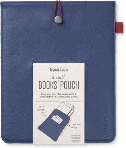 Bookaroo Books & Stuff Pouch - Navy