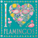 I Heart Flamingos