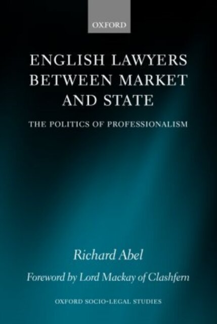 English Lawyers between Market and State