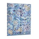 Blue Willow (Celebrate Hanfu) Ultra Unlined Hardcover Journal (Wrap Closure)