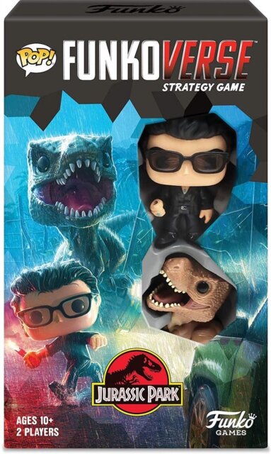 Pop Funkoverse: Jurassic Park 101 - Expandalone Strategy Game