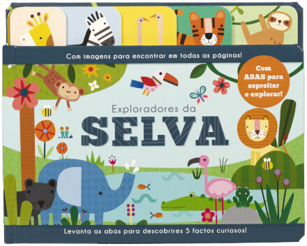Exploradores da selva - Com abas, factos divertidos e imagens para encontrar!