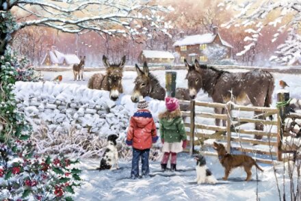 Jigsaw 500 Piece - Donkey Friends (L)