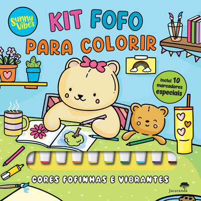 Kit Fofo Para Colorir