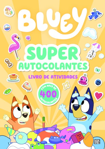 Bluey: Superautocolantes : Livro de Atividades