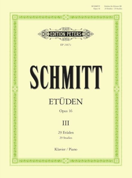 Studies Op. 16, Book III