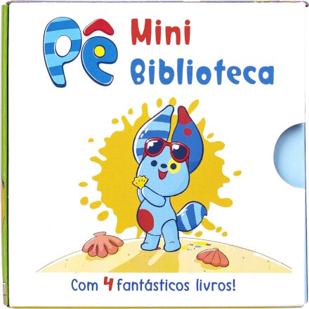 Pê - Minibiblioteca - Com 4 fantásticos livros