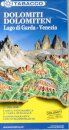 Dolomites / Lake Garda / Venice road map & panoramic map