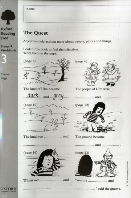 Oxford Reading Tree - Level 9 Workbook 3 Pack of 6