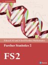 Pearson Edexcel AS and A level Further Mathematics Further Statistics 2 Textbook + e-book